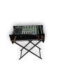 Self-Rotating BBQ Pit with Foldable Stand PR-002