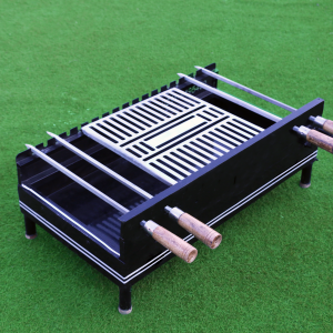Self-rotating BBQ pit Basic Unit PR-001