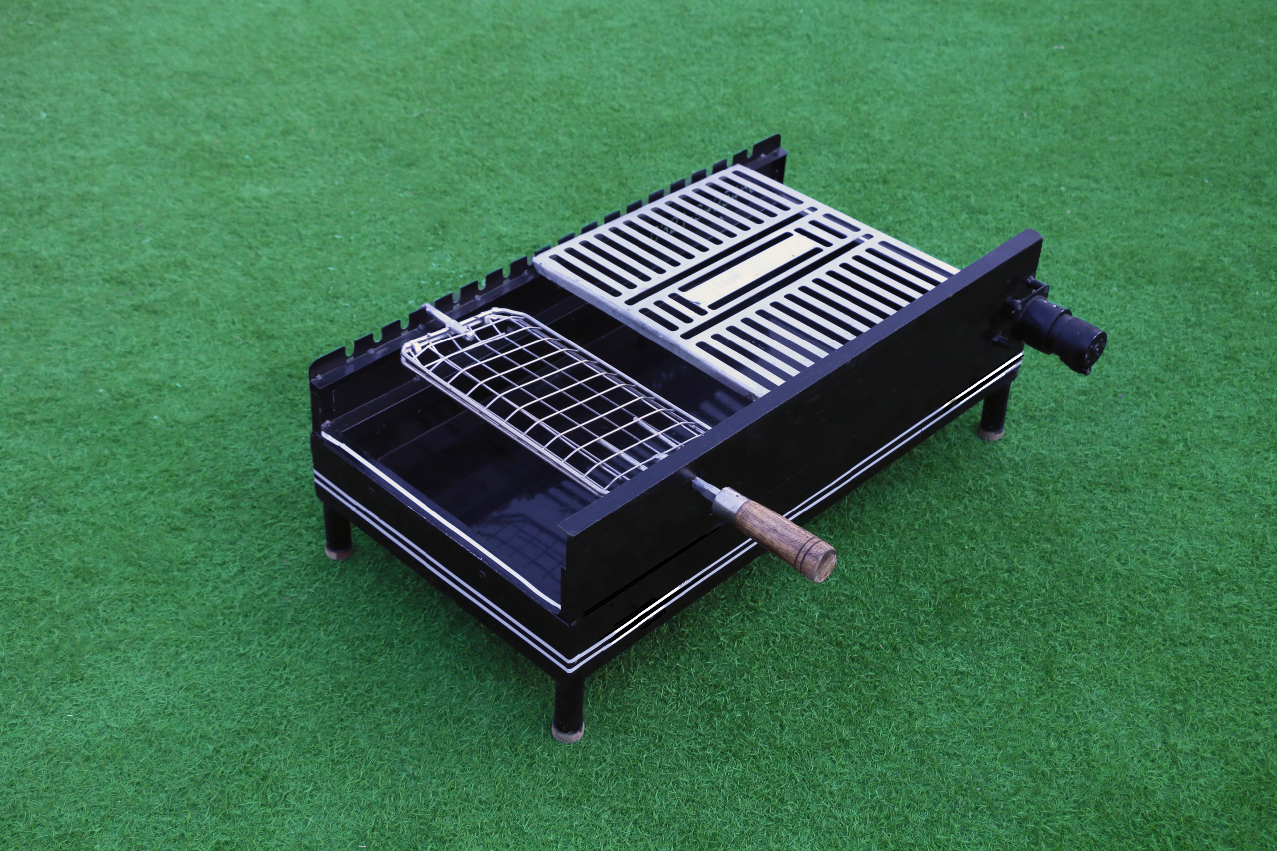 Self-rotating BBQ pit Basic Unit PR-001 - Image 2
