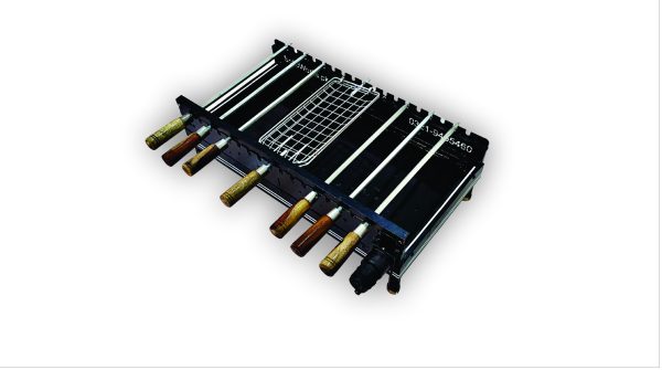 Self-rotating BBQ pit Basic Unit PR-001