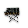Self-Rotating BBQ Pit with Foldable Stand PR-002