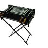 Self-Rotating BBQ Pit with Foldable Stand PR-002