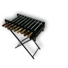 Self-Rotating BBQ Pit with Foldable Stand PR-002