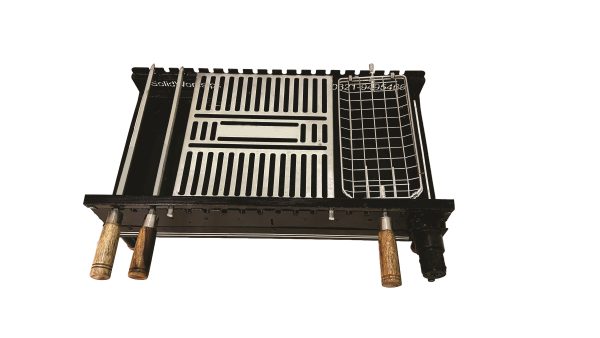 Self-rotating BBQ pit Basic Unit PR-001